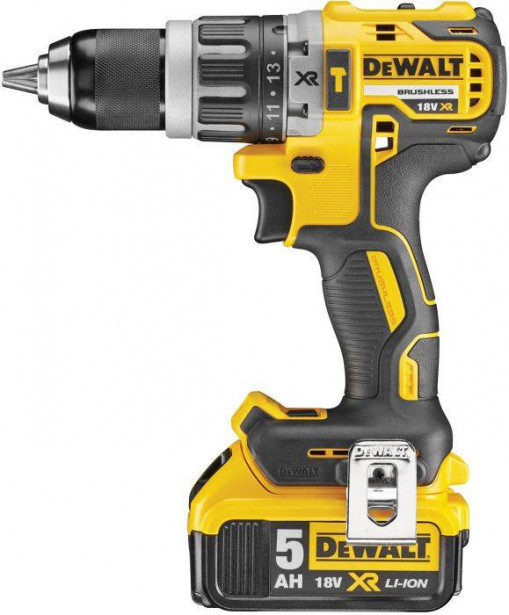 Akkuiskuporakone DeWalt XR DCD796P2, 18V, 2x5.0Ah akuilla