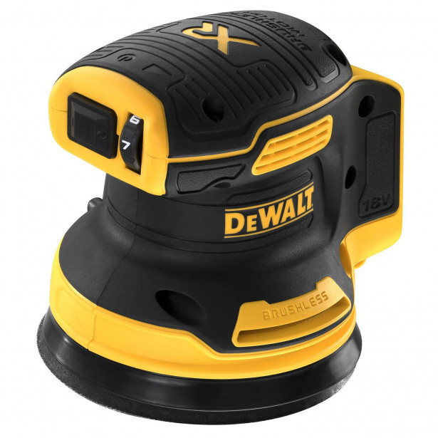 Epäkeskohiomakone DeWalt XR DCW210N, Ø125mm, 18V, ilman akkua