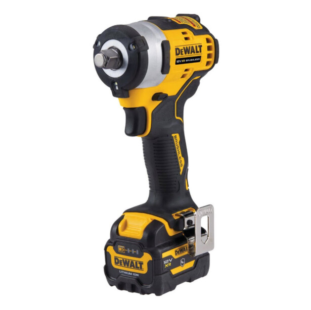 Akkumutterinväännin DeWalt XR DCF901P1G, 12V, 1/2, 5.0Ah akulla