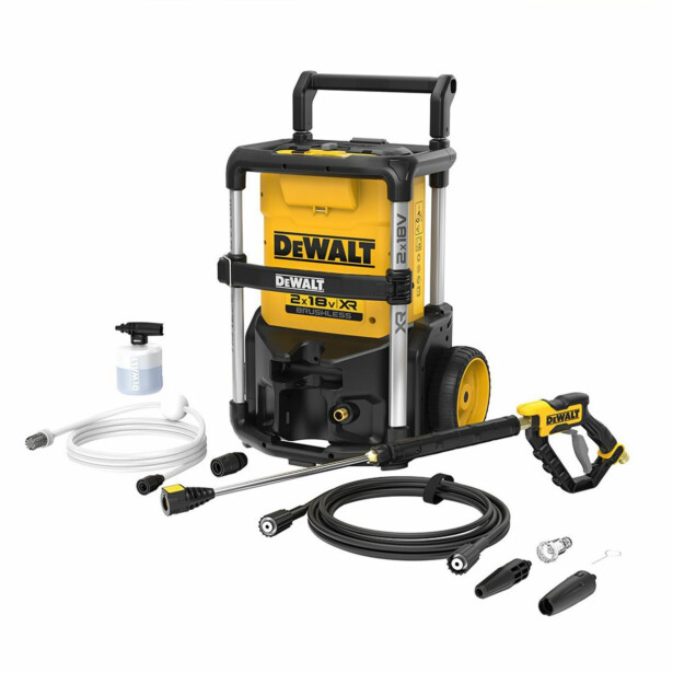 Akkupainepesuri Dewalt XR DCMPW1600N-XJ, 110bar, 330l/h, 2x18V, ilman akkuja