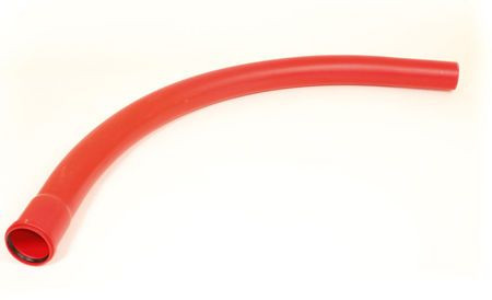 Kaapelinsuojaputken kaari Pipelife OPTO 100x90 B, PVC, punainen