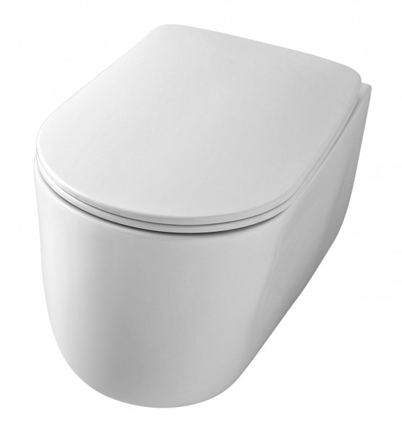 WC-istuin Kerasan Nolita Tech 5314TK seinämalli valkoinen