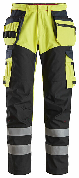 Huomiotyöhousut Snickers Workwear 6265 ProtecWork lk 1 reisivahvikkeilla