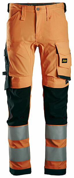 Huomiotyöhousut Snickers Workwear 6343 High-Vis lk 2