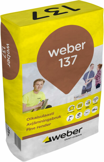 Oikaisulaasti Weber Vetonit 137 25 kg
