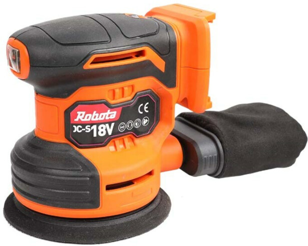Akkuepäkeskohiomakone Robota DC-S18V, 125mm, 18V, ilman akkua