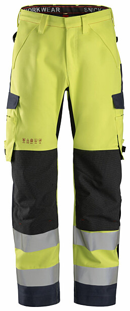 Huomiokuorihousut Snickers Workwear 6563 ProtecWork lk 2