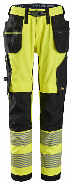 Riipputaskuhousut Snickers Workwear 6943 High-Vis lk 2