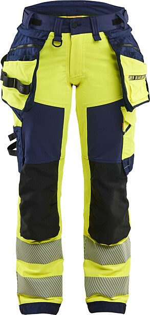 Naisten riipputaskuhousut Blåkläder 7022 Highvis 4-way Stretch