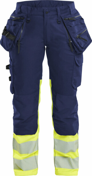 Naisten riipputaskuhousut Blåkläder 7030 Highvis Stretch