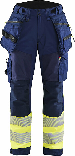 Naisten softshell-riipputaskuhousut Blåkläder 7114 Highvis