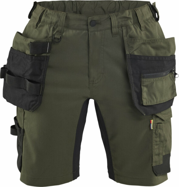 Naisten riipputaskushortsit Blåkläder 7133 Stretch