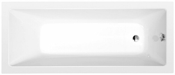 Kylpyamme Interia Noemi 1600x700x390 mm, valkoinen