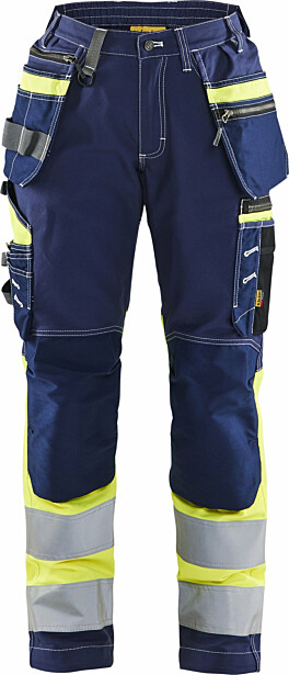 Naisten riipputaskuhousut Blåkläder 7196 Highvis Stretch