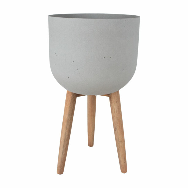 Kukkaruukku Home4You Sandstone ø40x73,5cm, harmaa 