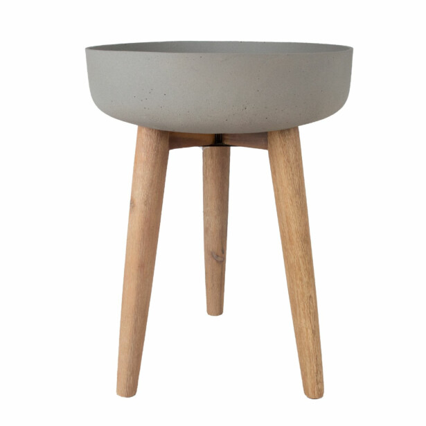 Kukkaruukku Home4You Sandstone ø39x51cm, harmaa 
