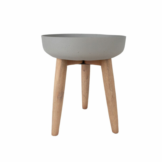 Kukkaruukku Home4You Sandstone ø36,5x43cm, harmaa 