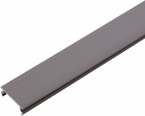 Riippu- ja seinäkiskon peitelista Elfa Garage+, 1100mm, mattaharmaa