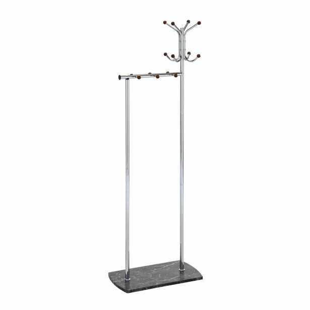 Vaatenaulakko Home4You Fran 60x30x177cm, kromi 