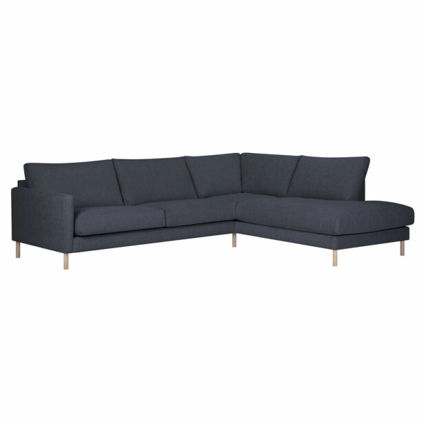 Kulmasohva Home4You Lisanna, oikea, 260x205cm, sininen