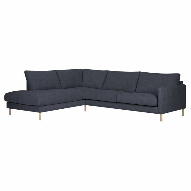Kulmasohva Home4You Lisanna, vasen, 260x205cm, sininen