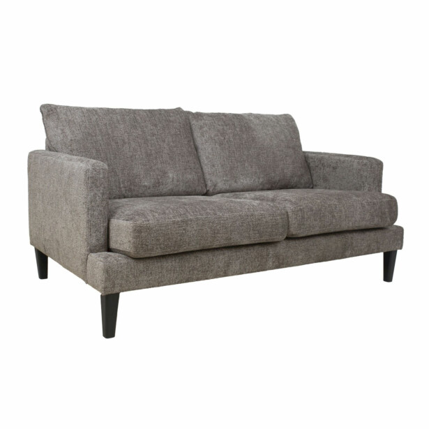 Sohva Home4You Linell 2-istuttava, harmaanruskea
