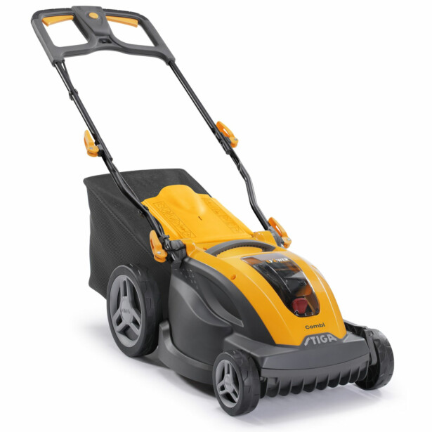Akkuruohonleikkuri Stiga Combi 340E Kit 48V 4,0 Ah akulla