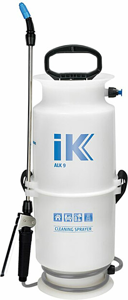 Paineruisku IK Alkaline 9, emäksille, ketoneille ja alkoholeille