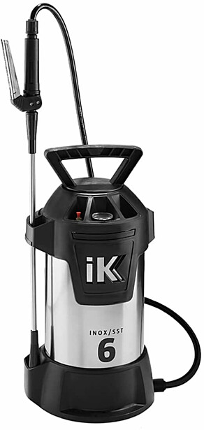 Paineruisku IK Inox 6, öljyille ja liuottimille