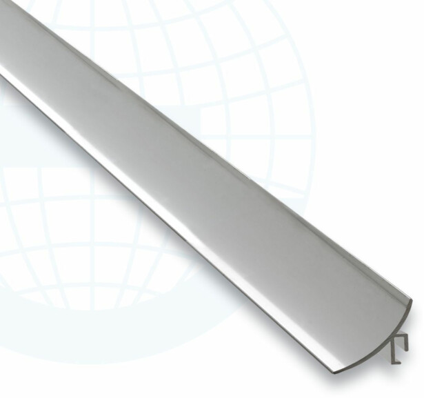 Sisäkulmalistan sisäkulmapala Euroshrink kolmisuuntainen alumiini i3w-211a, 50mm, valkoinen