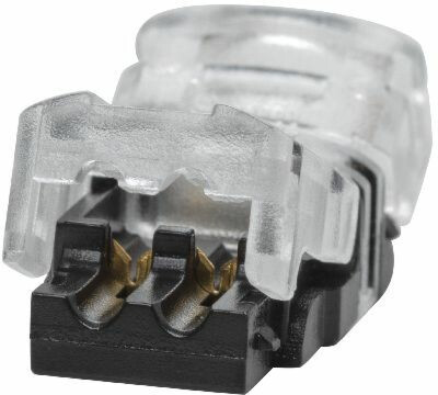 LED-liitin Euroshrink LED+kaapeli, C-4PIN, IP65, 10mm, RGB