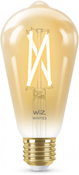 LED-älylamppu Wiz ST64 Tunable White, Wi-Fi, 50W, E27, meripihka
