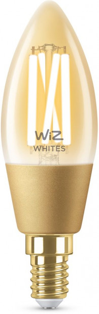 LED-älylamppu Wiz C35 Tunable White, Wi-Fi, 25W, E14, meripihka