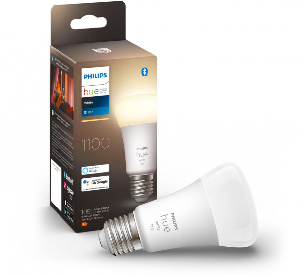 LED-älylamppu Philips Hue W, 9.5W, A60, E27