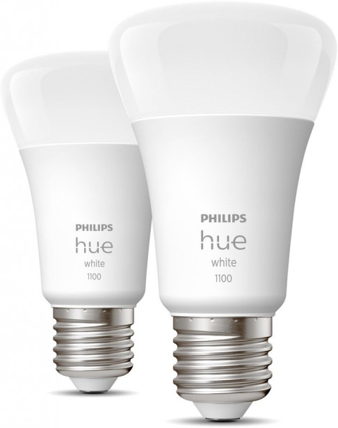 LED-älylamppu Philips Hue W, 9.5W, A60, E27, 2kpl