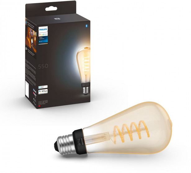 LED-älylamppu Philips Hue WA, 7W, filamentti, ST72, E27