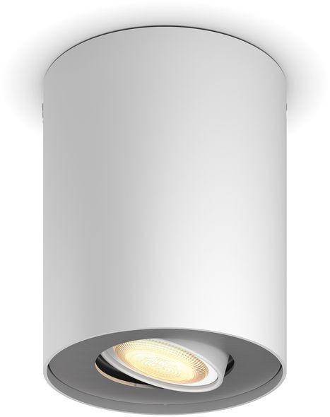 Spottivalaisin Philips Hue Pillar, himmenninkytkimellä, valkoinen