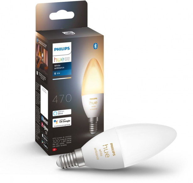 LED-älylamppu Philips Hue WA, 5.2W, B39, E14