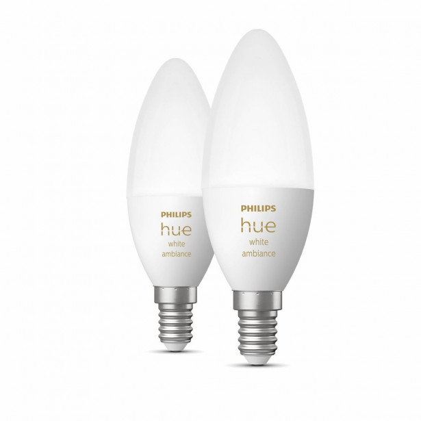 LED-älylamppu Philips Hue WA, 5.2W, B39, E14, 2kpl