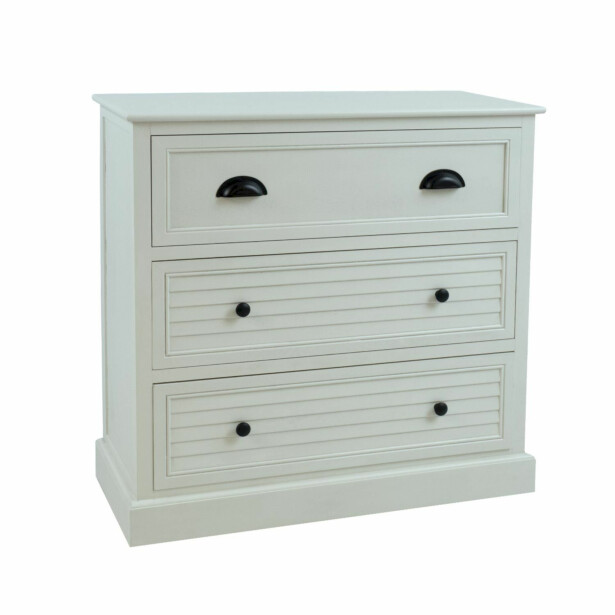 Lipasto Home4You Meldon 80x35x80cm, valkoinen 