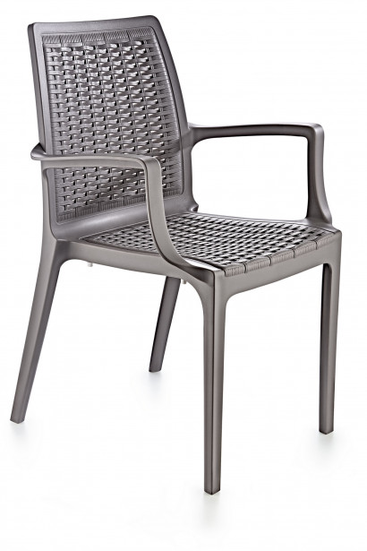 Tuoli Linento Garden Rattan, antrasiitti