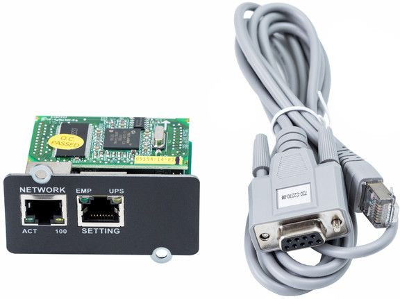 UPS-lisävaruste ABB Powervalue 11 T Mini Winpower SNMP -verkkoliityntäkortti