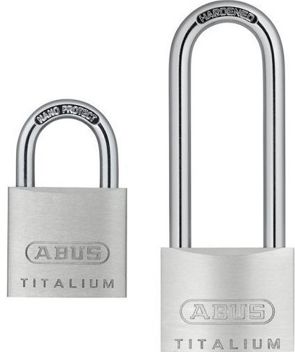 Riippulukko Abus Titalium 40mm, 64TI/40 + HB63