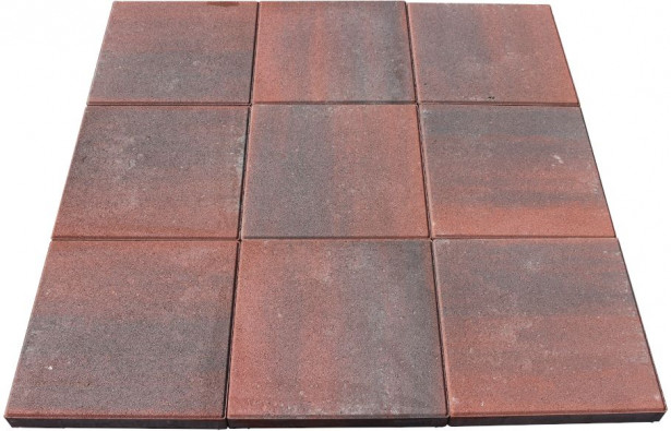 Betonilaatta AKO Garden Ventti, 435x435x50mm, ruska