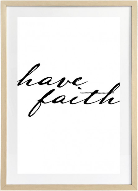 Taulu AmandaB Collection Deco Have Faith, 50x70cm