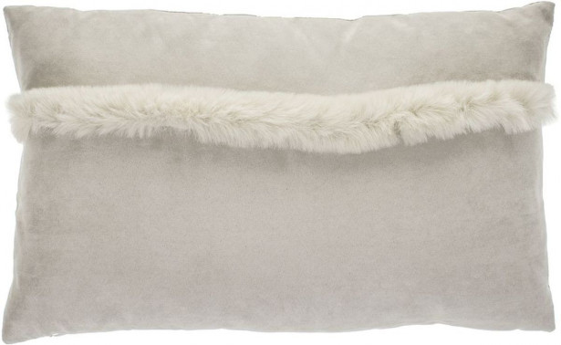 Koristetyyny AmandaB Collection Furry, 30x50cm, beige