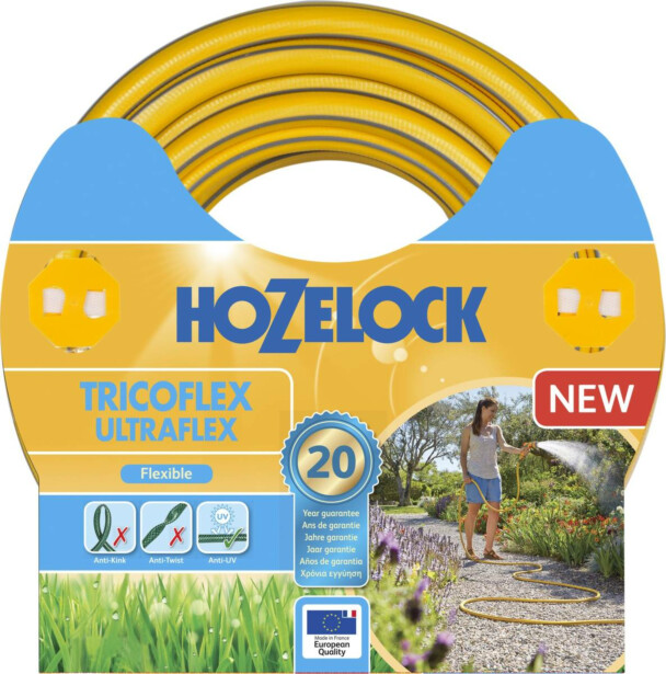 Letku Hozelock Ultraflex, 25m, 3/4, 19mm, Verkkokaupan poistotuote