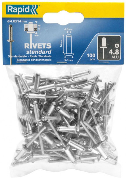 Vetoniitti Rapid 4.8x14mm 100kpl