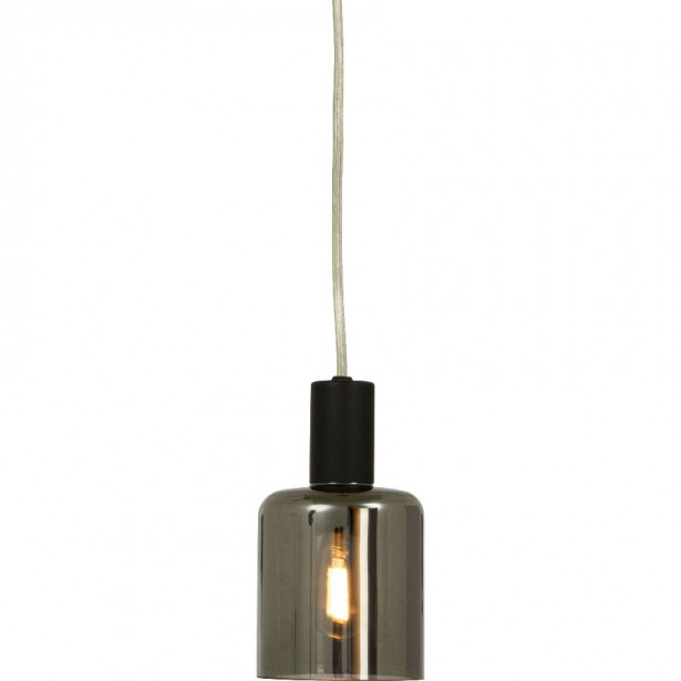 Ikkunavalaisin Aneta Lighting Cylinder, Ø9cm, musta/harmaa