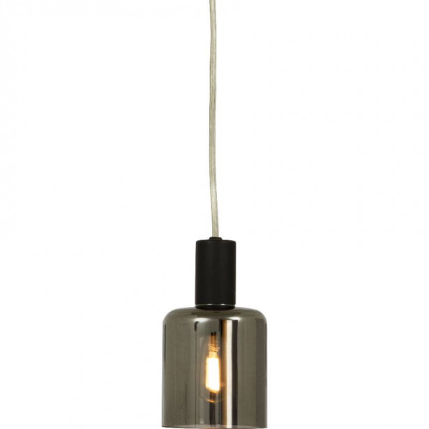 Ikkunavalaisin Aneta Lighting Cylinder, Ø9cm, musta/savulasi